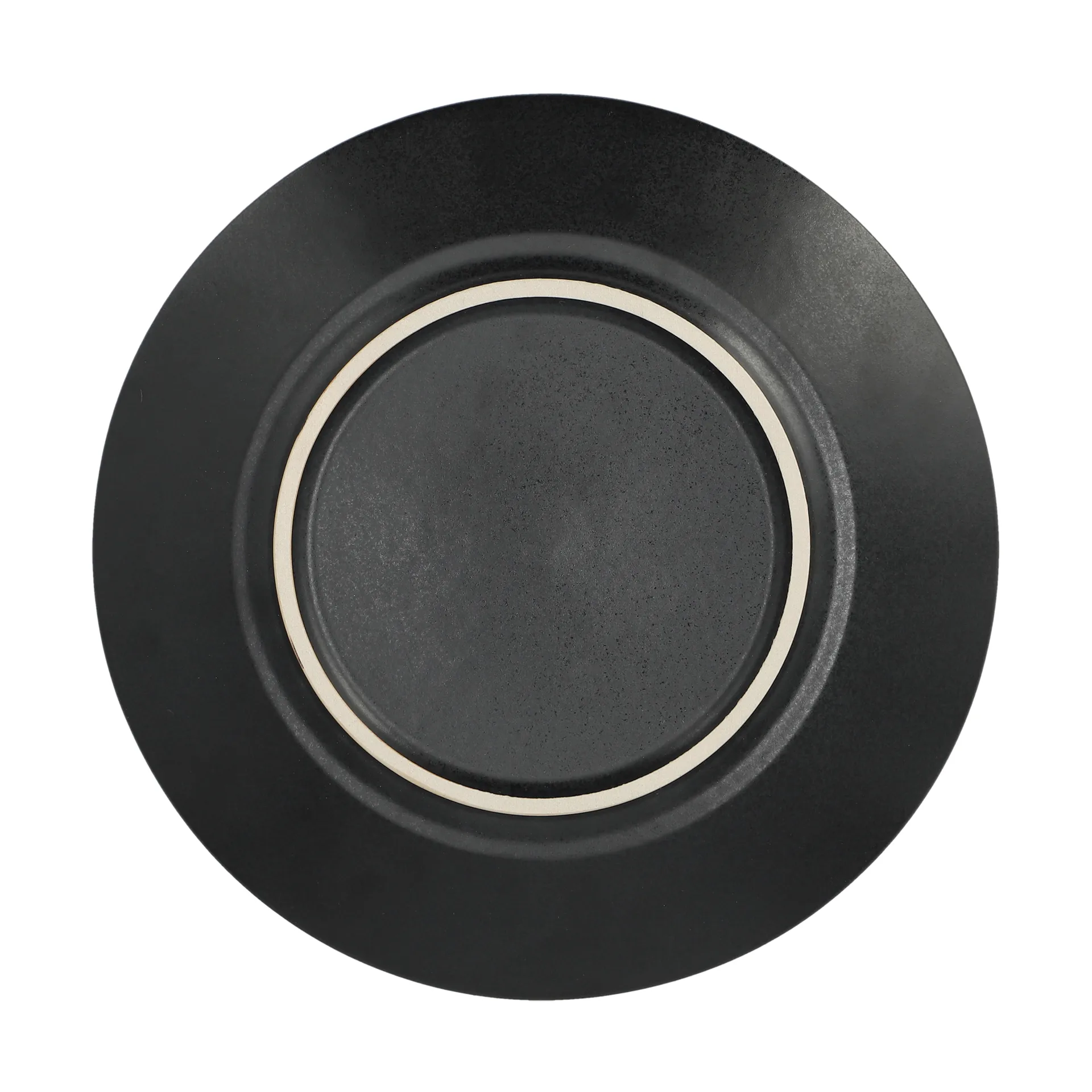 Terra assiette, Noir en grès, Ø22 cm Scandi Living