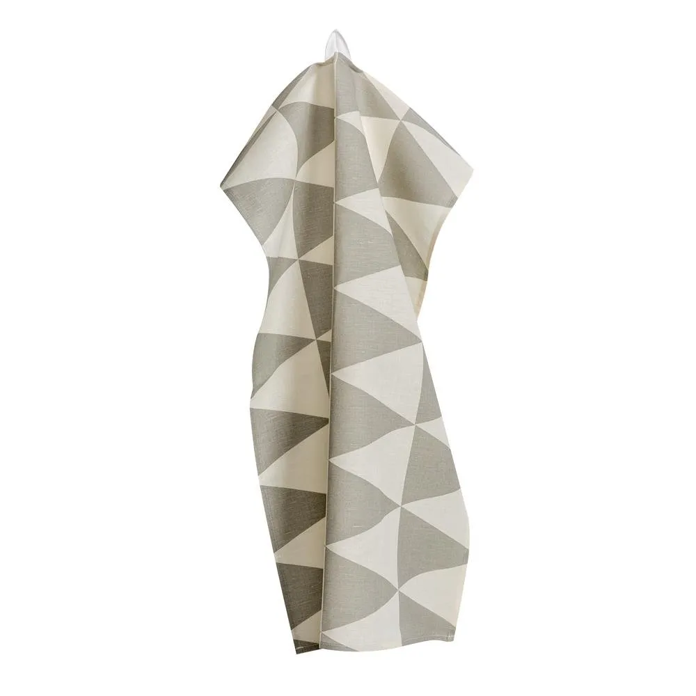 Torchon Rime petit, concrete (gris) Scandi Living