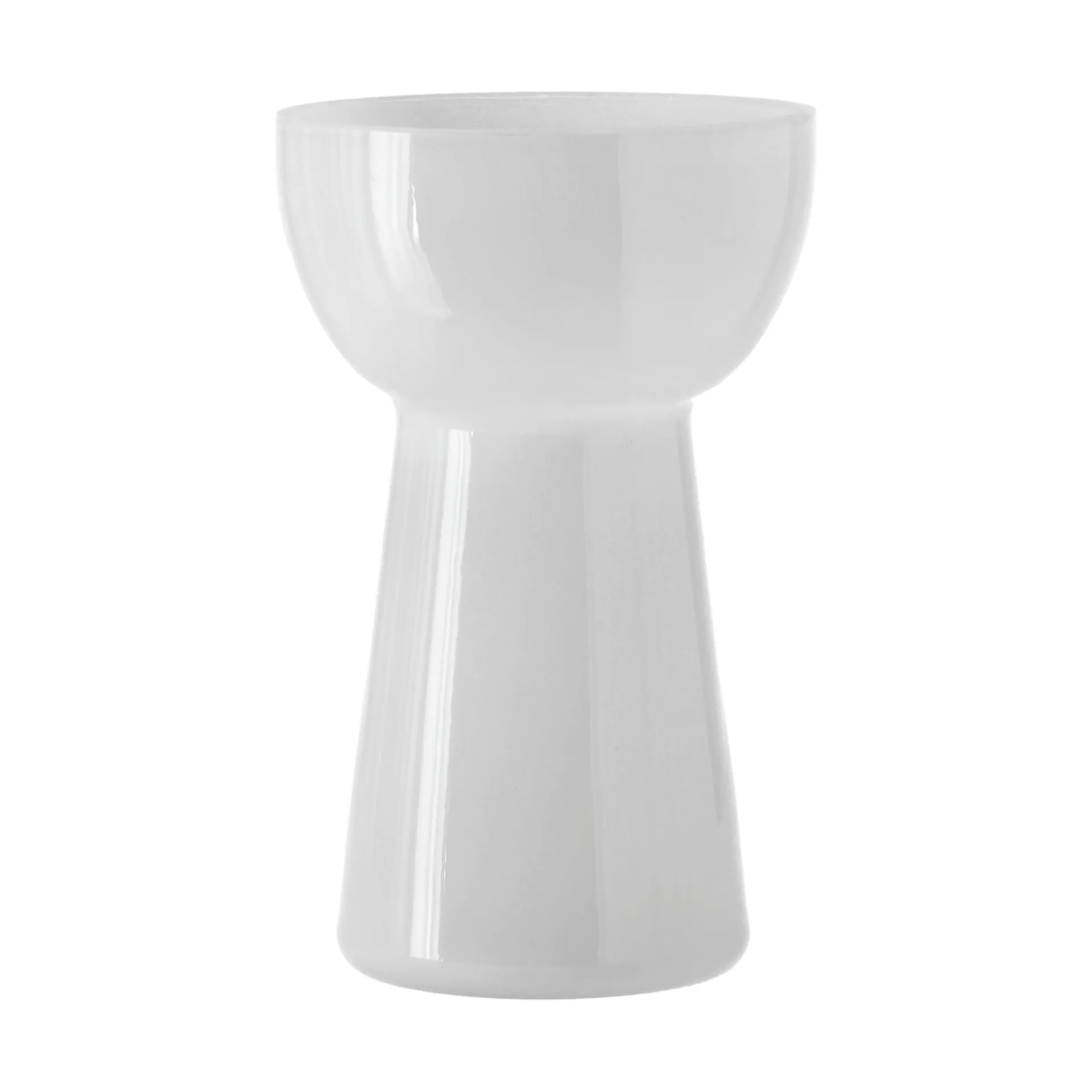 Vase à jacinthe Petal 14 cm, Blanc Scandi Living