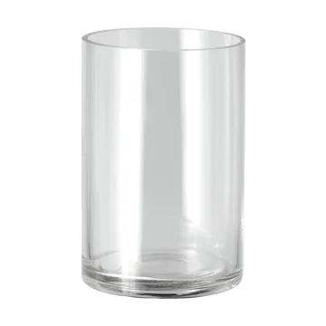 Vase Cylinder Ø10x15 cm - Transparent - Scandi Living