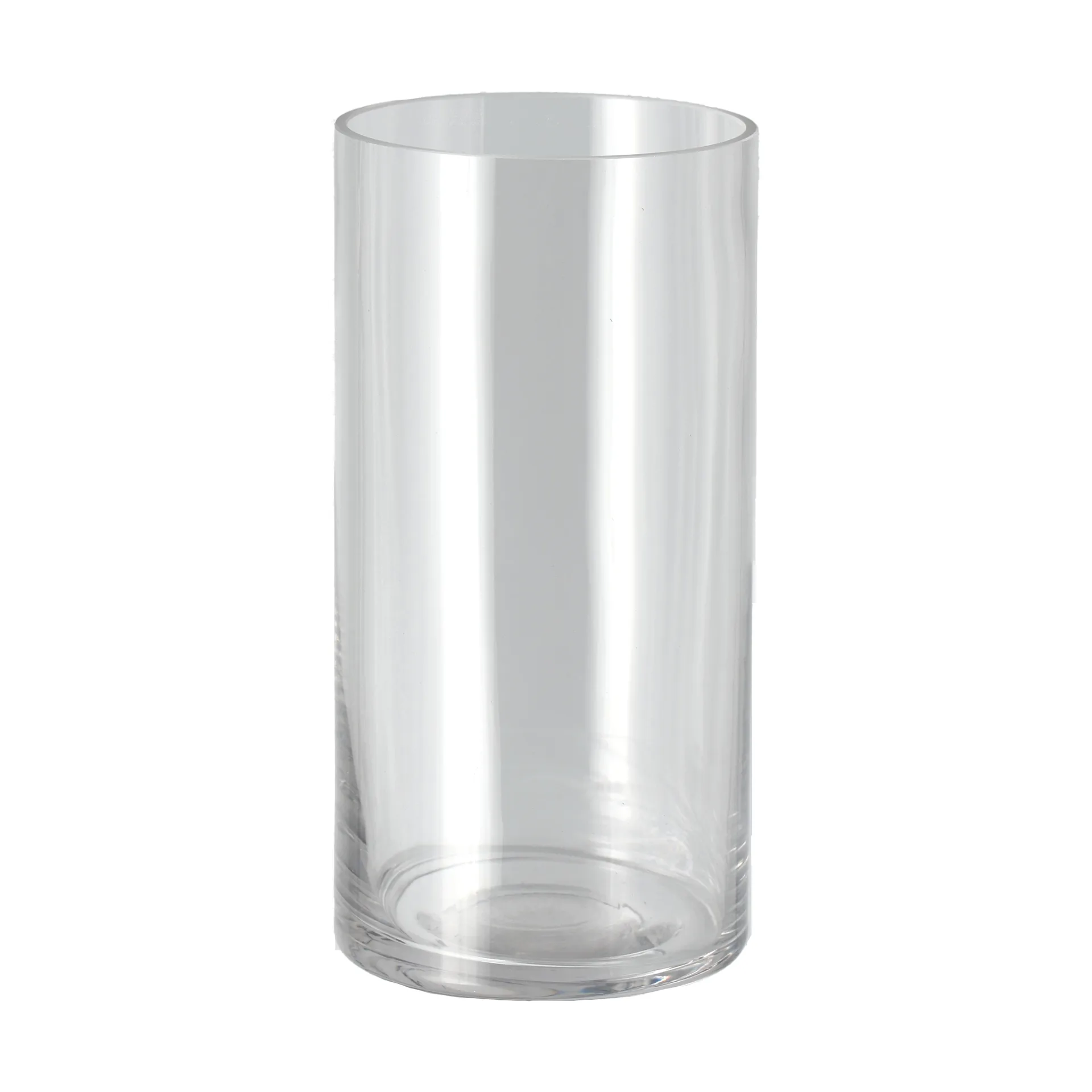 Vase Cylinder Ø10x20 cm, Transparent Scandi Living