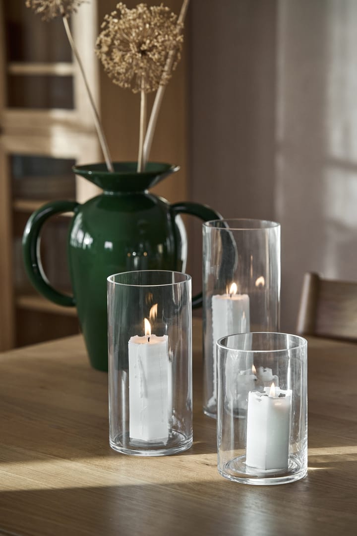 Vase Cylinder Ø10x20 cm, Transparent Scandi Living