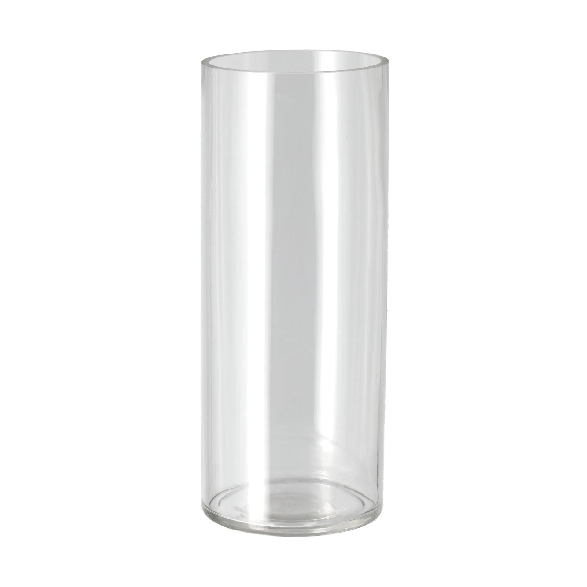 Vase Cylinder Ø10x25 cm, Transparent Scandi Living