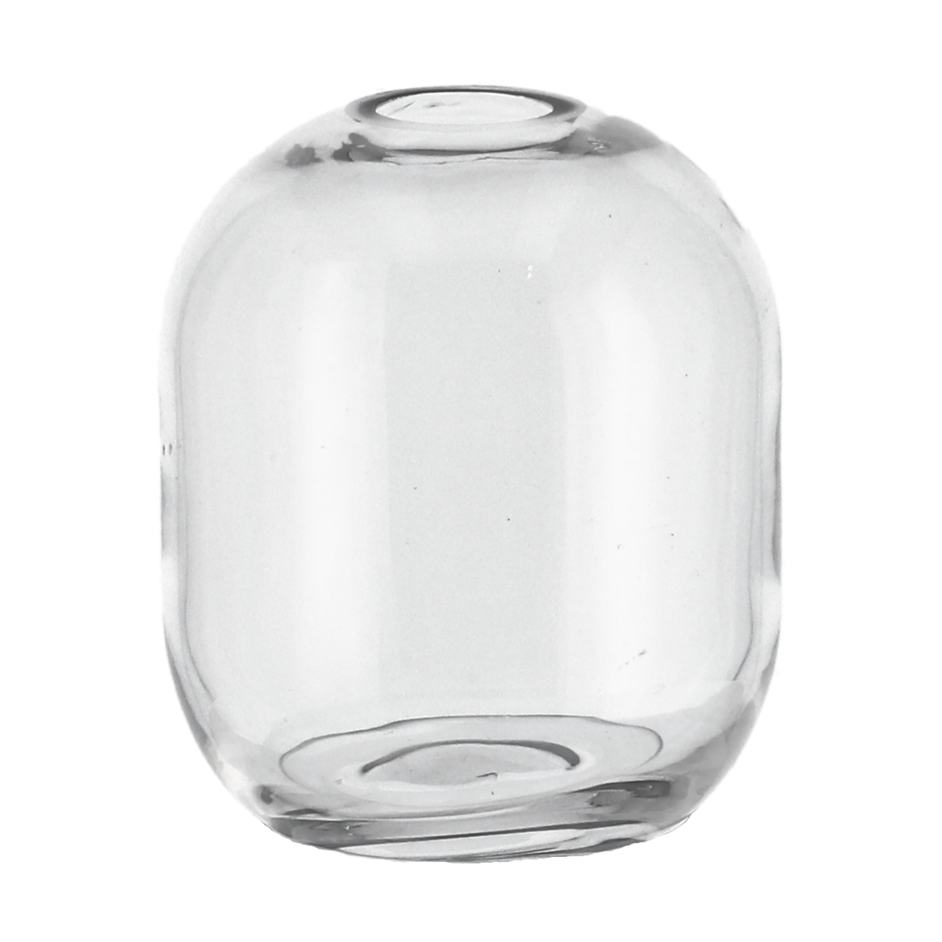 Vase Dew Ø6,5x10 cm, Transparent Scandi Living