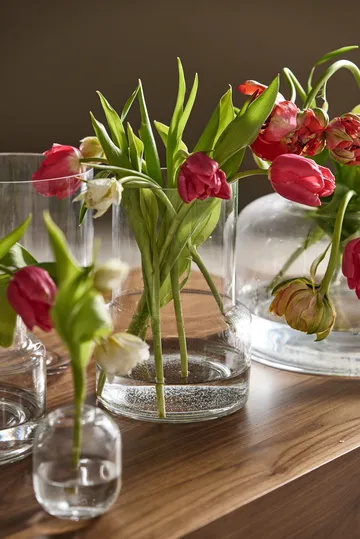 Vase Dew Ø6,5x10 cm - Transparent - Scandi Living