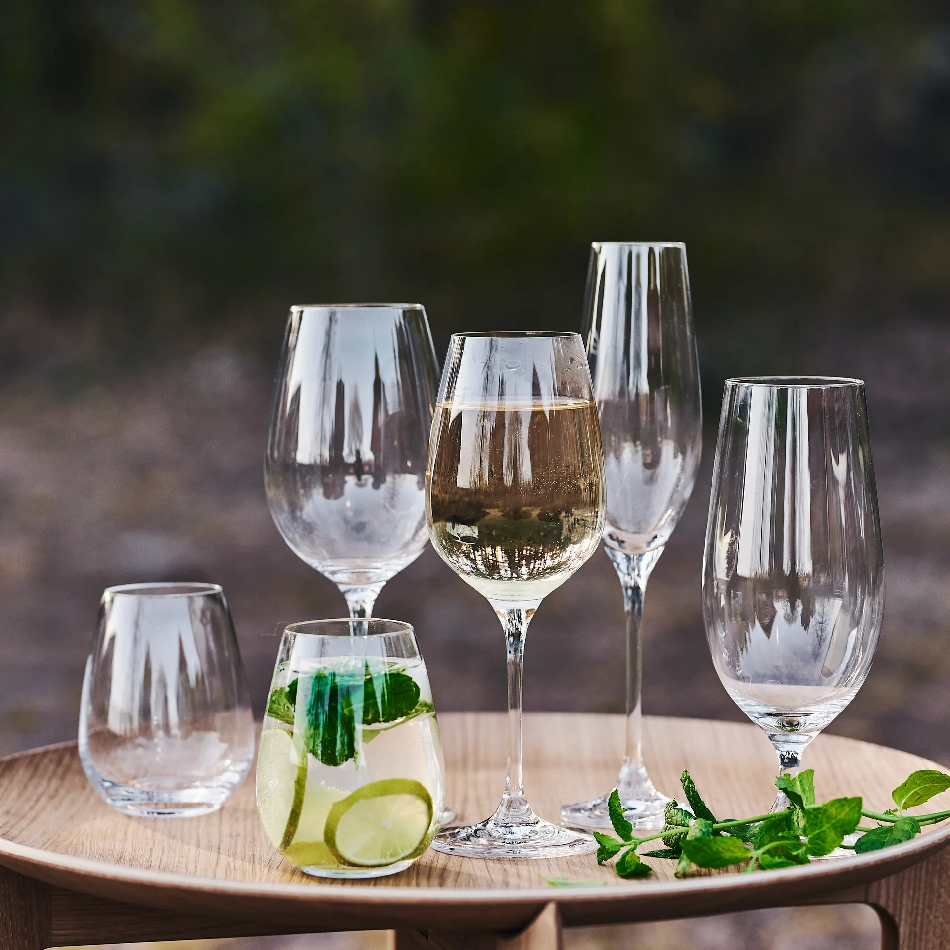 Verre à vin blanc Karlevi Lot de 4, 34 cl Scandi Living
