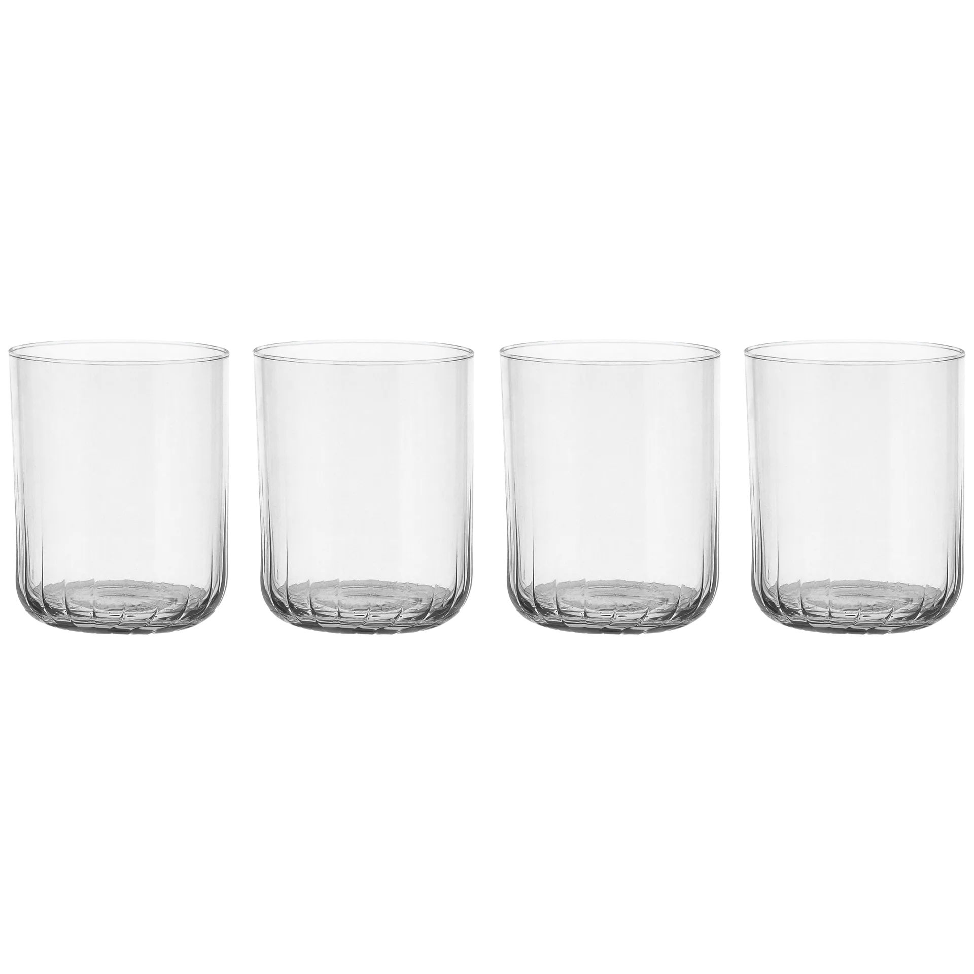 Verre tumbler Pristine 37 cl Lot de 4, Clair Scandi Living