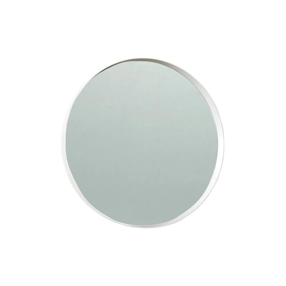 Miroir 9, blanc, Ø60 cm Scherlin