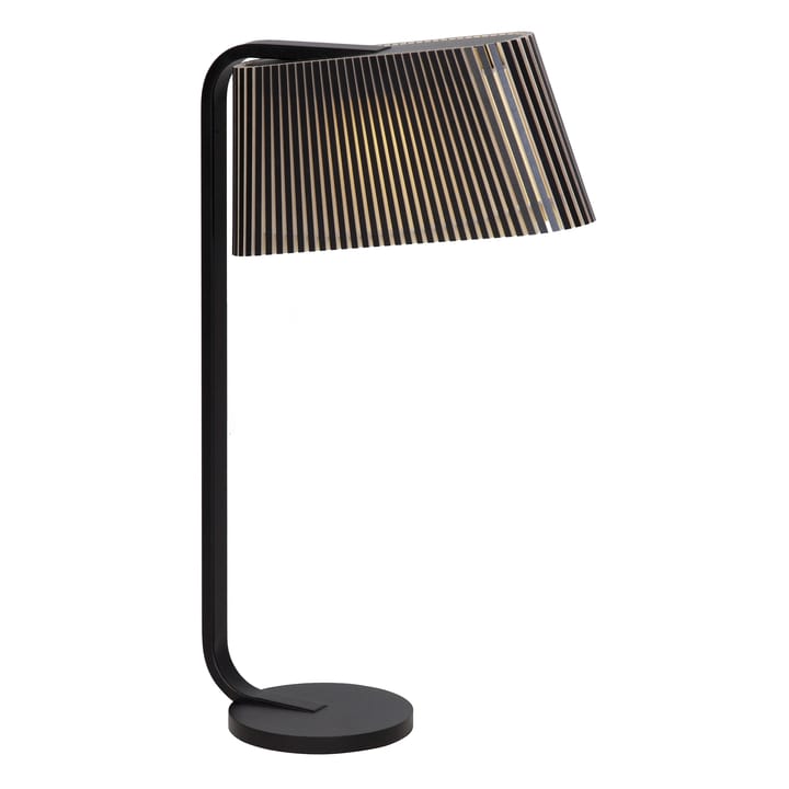 Lampe de table Owalo 7020 - black laminated - Secto Design