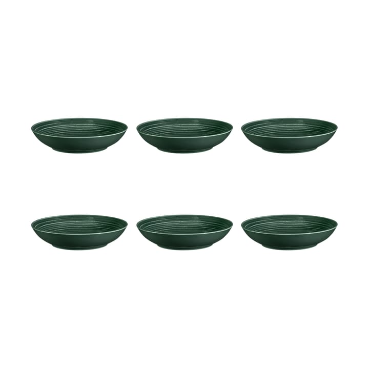 Assiette creuse Terra Ø 21,2 cm, lot de 6 - Moss Green - Seltmann Weiden