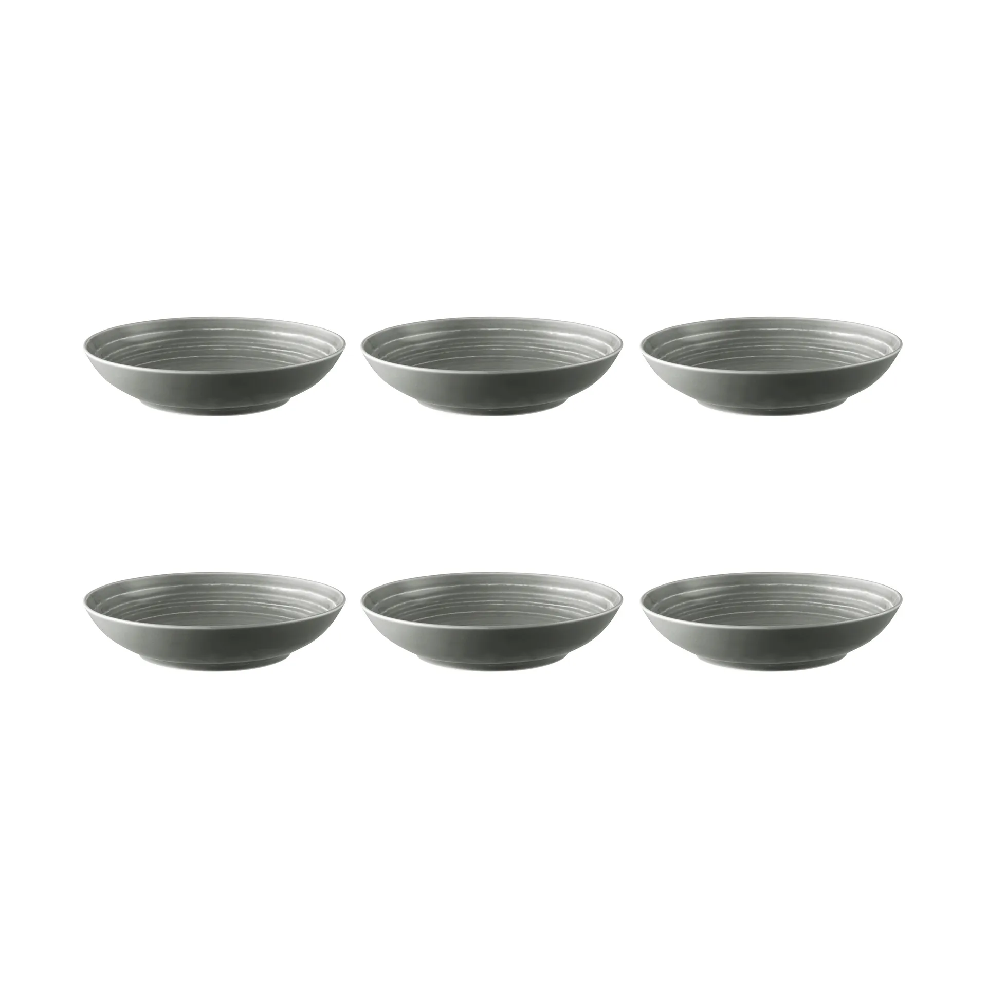 Assiette creuse Terra Ø 21,2 cm, lot de 6, Pearl Grey Seltmann Weiden