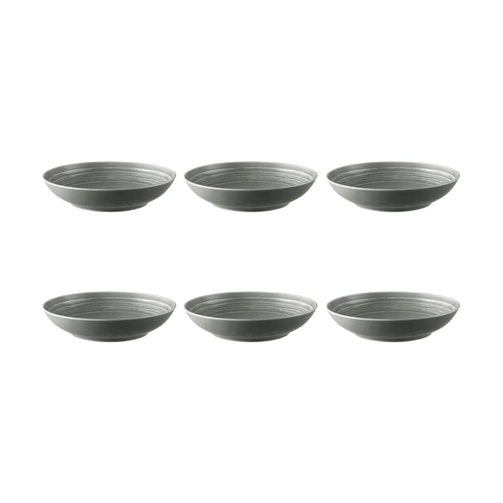 Assiette creuse Terra Ø 21,2 cm, lot de 6 - Pearl Grey - Seltmann Weiden