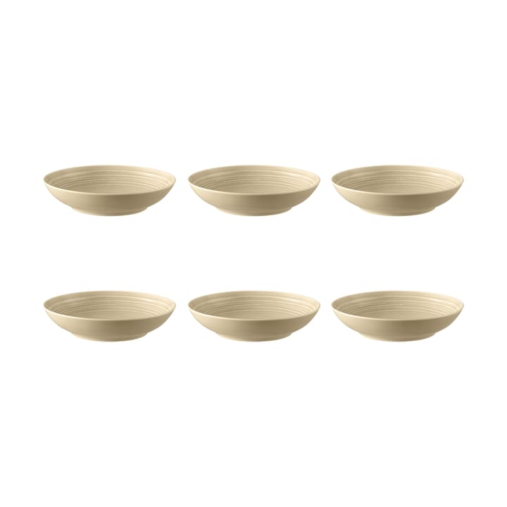 Assiette creuse Terra Ø 21,2 cm, lot de 6 - Sand Beige - Seltmann Weiden