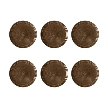 Assiette Terra Ø 17,7 cm, lot de 6 - Earth Brown - Seltmann Weiden