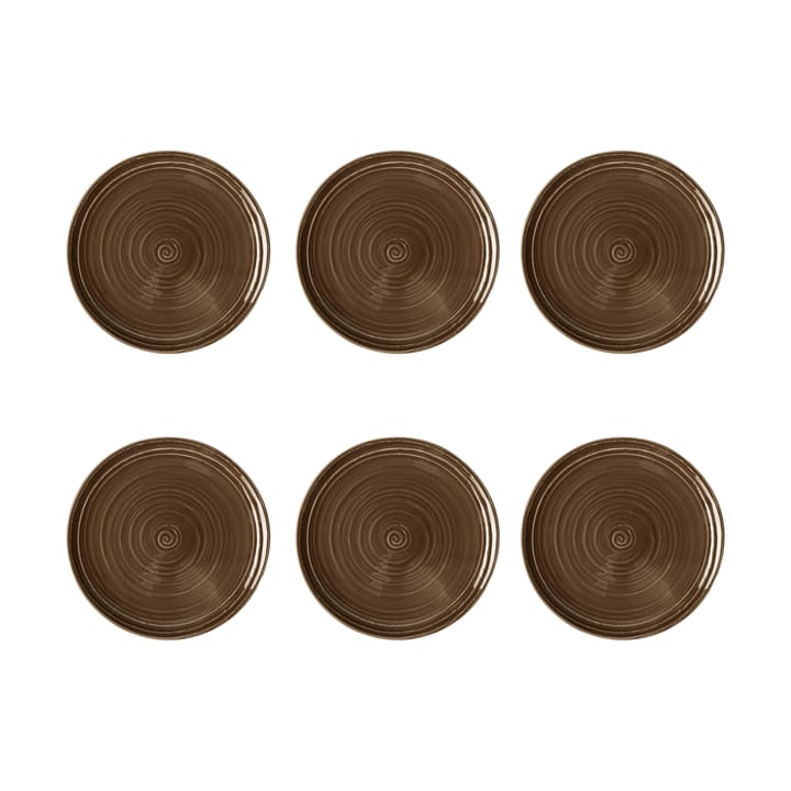 Assiette Terra Ø 17,7 cm, lot de 6 - Earth Brown - Seltmann Weiden