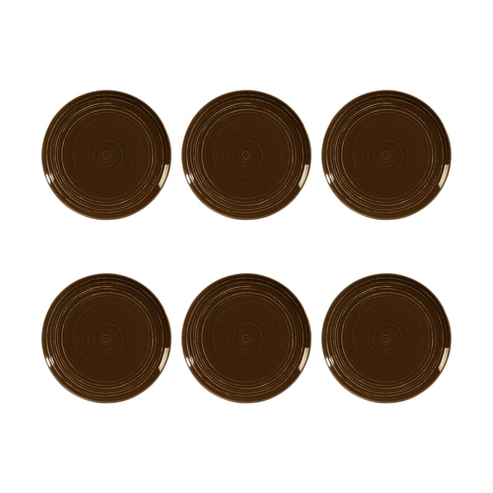 Assiette Terra Ø 22,7 cm, lot de 6 - Earth Brown - Seltmann Weiden