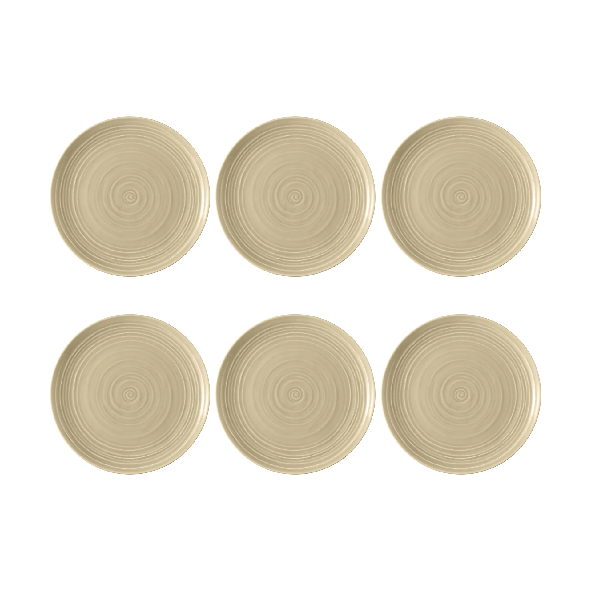 Assiette Terra Ø 22,7 cm, lot de 6, Sand Beige Seltmann Weiden