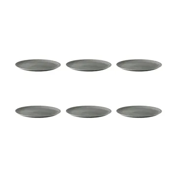 Assiette Terra Ø 27,8 cm, lot de 6 - Pearl Grey - Seltmann Weiden