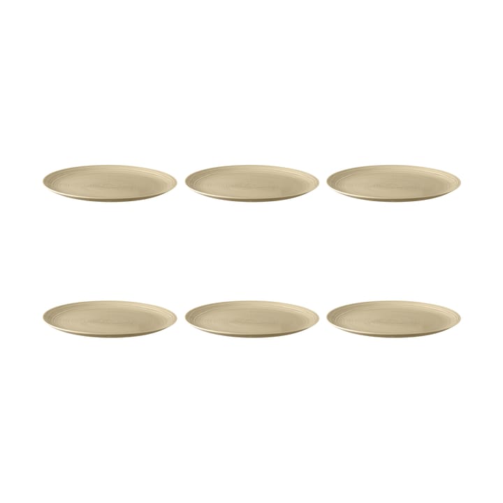 Assiette Terra Ø 27,8 cm, lot de 6 - Sand Beige - Seltmann Weiden