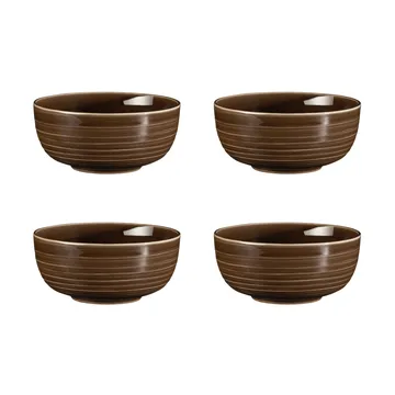 Bol Terra Ø 15 cm, lot de 4 - Earth Brown - Seltmann Weiden
