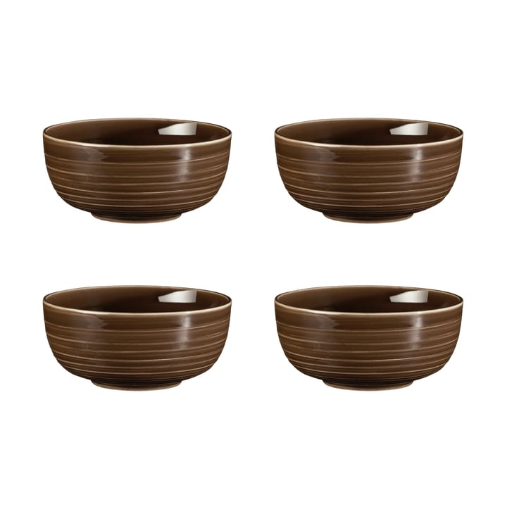 Bol Terra Ø 15 cm, lot de 4 - Earth Brown - Seltmann Weiden