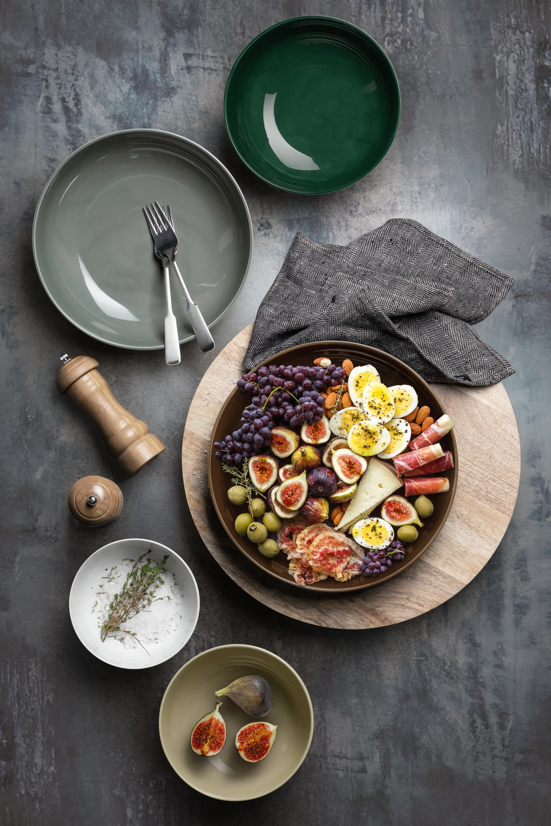 Bol Terra Ø 25,5 cm, lot de 2, Blanc Seltmann Weiden