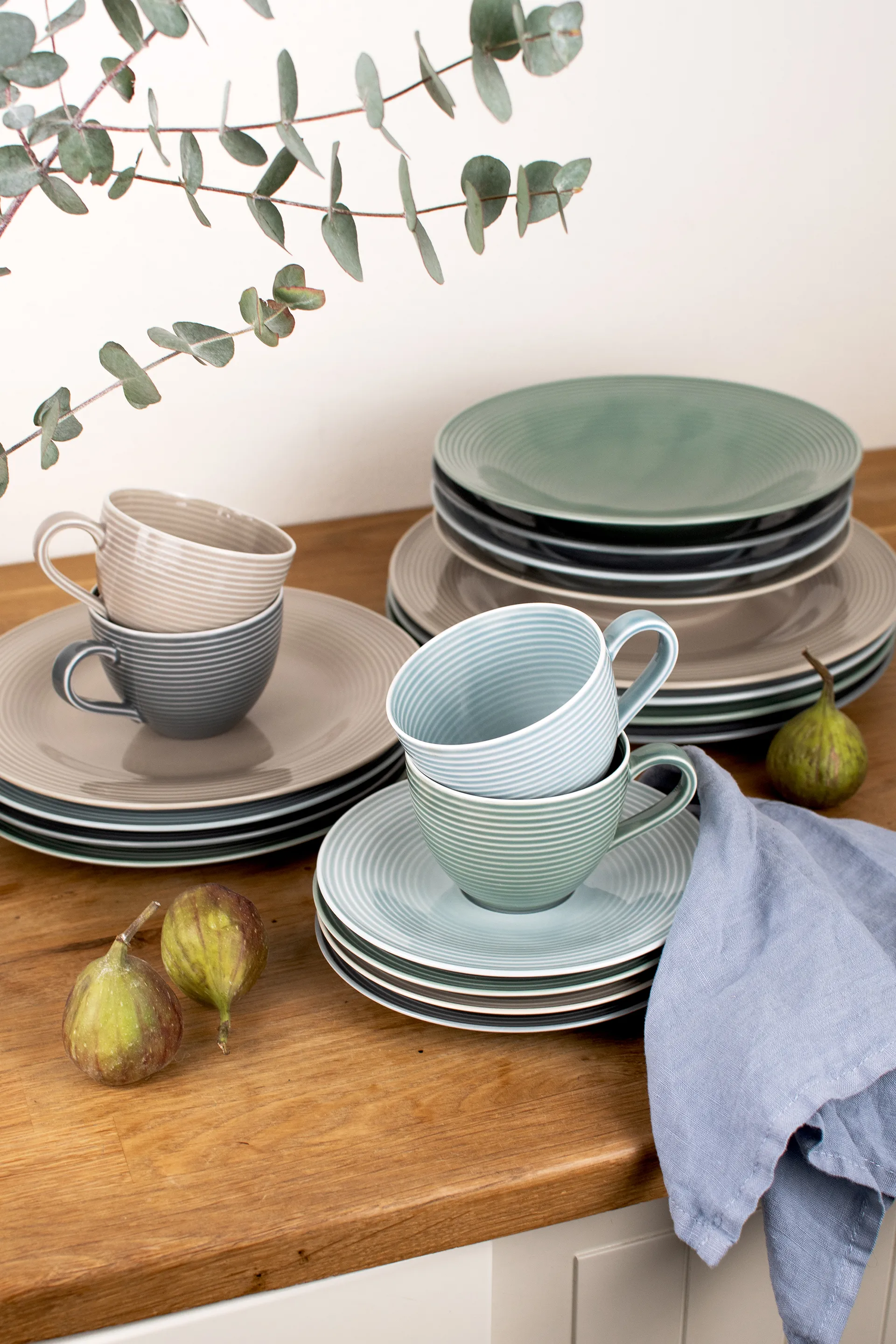 Service de table Beat 12 pièces, Beige sable Seltmann Weiden