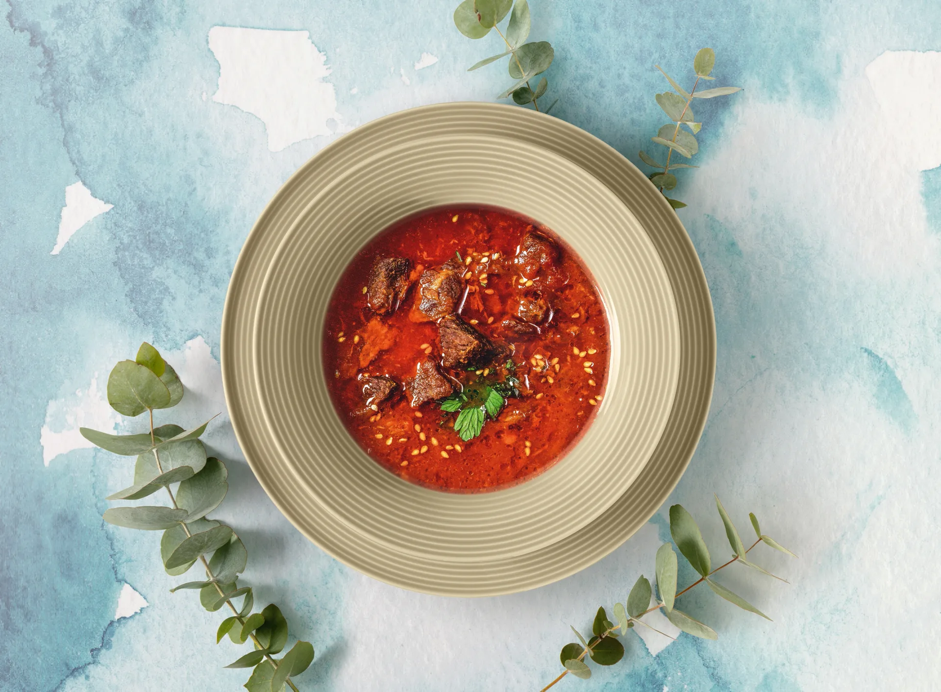 Service de table Beat 12 pièces, Beige sable Seltmann Weiden