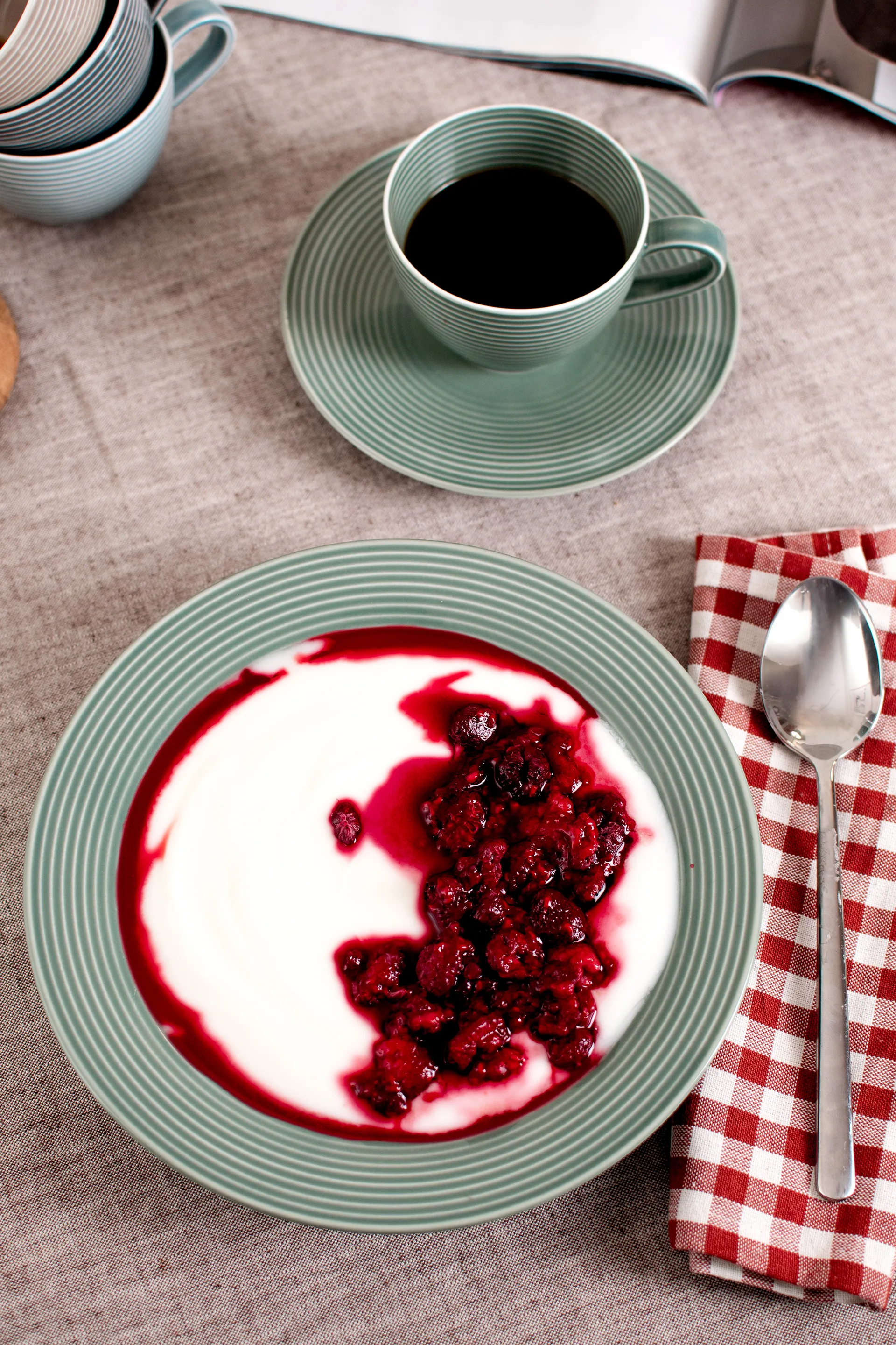 Service de table Beat 12 pièces, Gris perle Seltmann Weiden