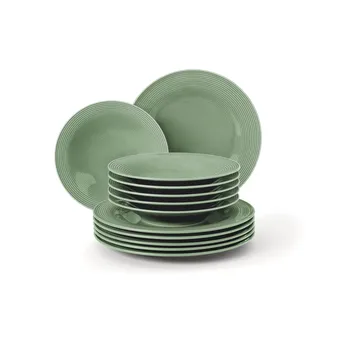 Service de table Beat 12 pièces - Vert - Seltmann Weiden