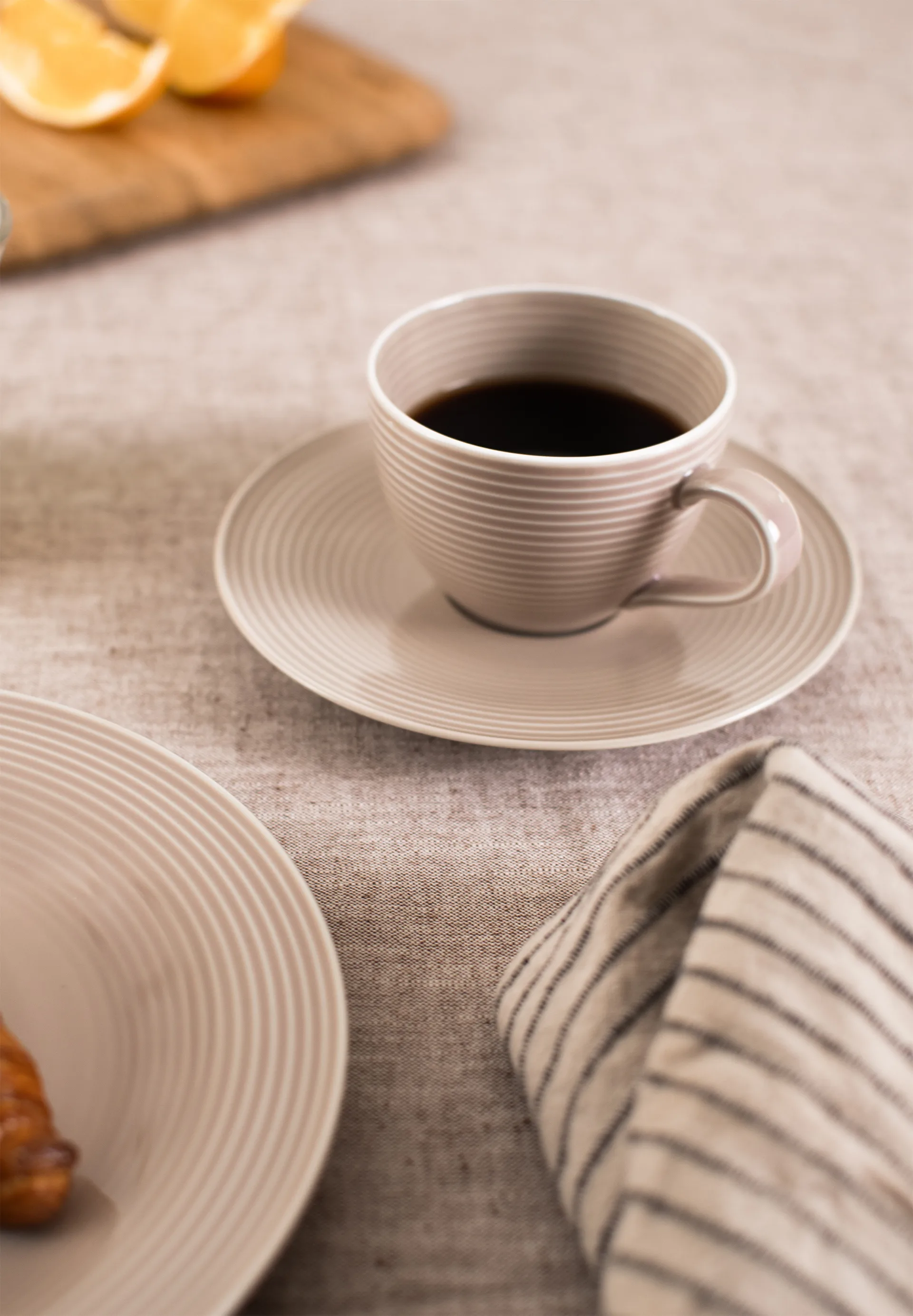 Service de table Beat 30 pièces, Beige sable Seltmann Weiden