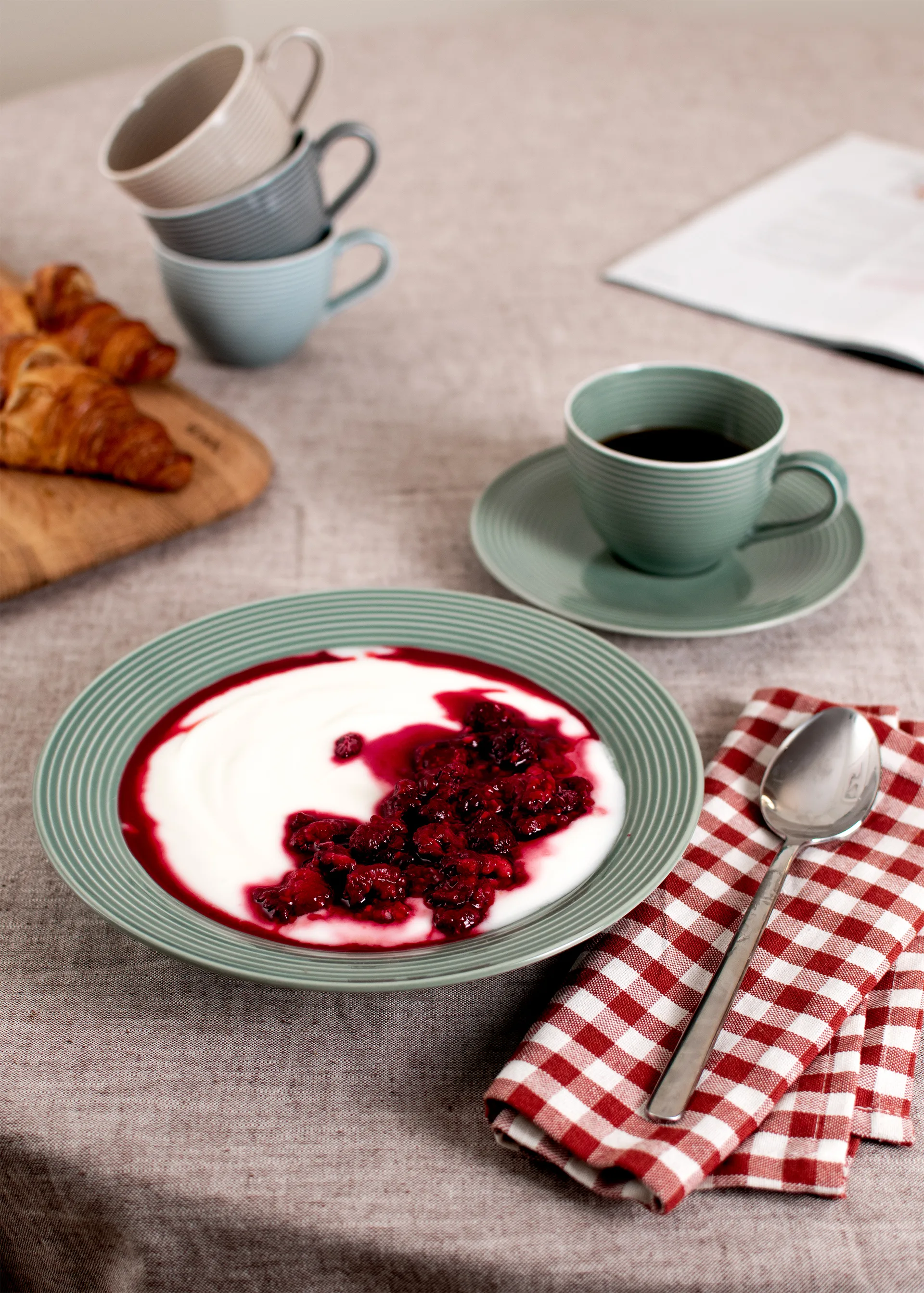 Service de table Beat 30 pièces, Vert Seltmann Weiden