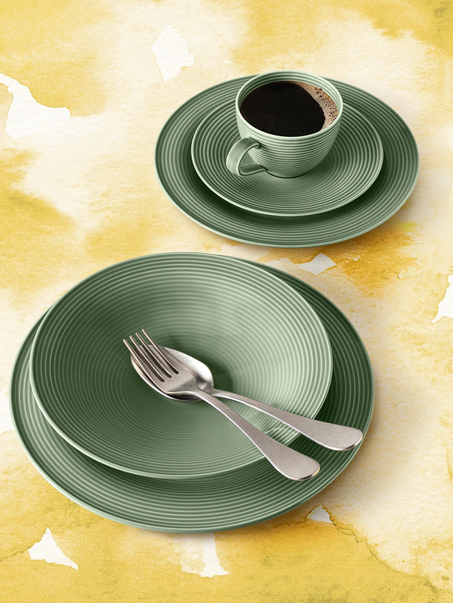 Service de table Beat 30 pièces, Vert Seltmann Weiden