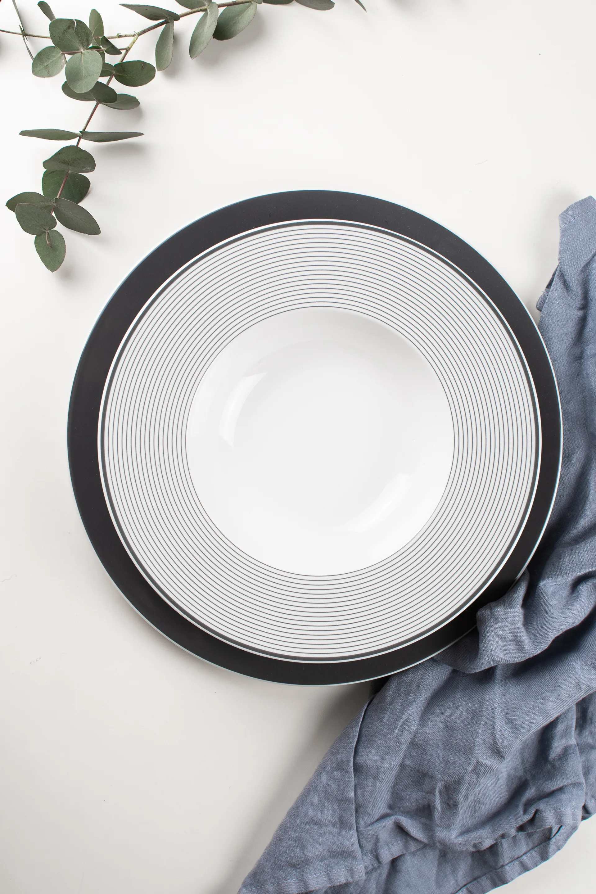 Service de table No Limits 12 pièces, Anthracite Seltmann Weiden