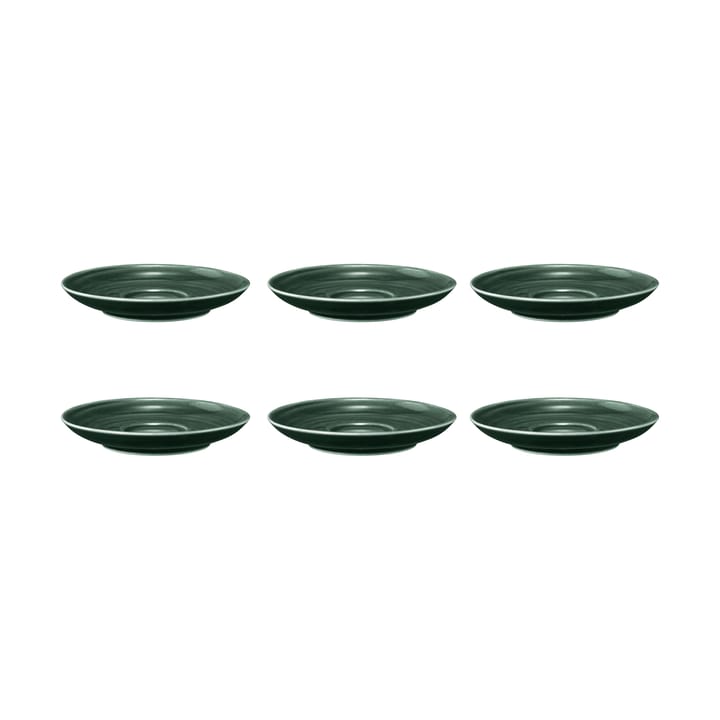 Soucoupe à café Terra Ø 12 cm, lot de 6 - Moss Green - Seltmann Weiden