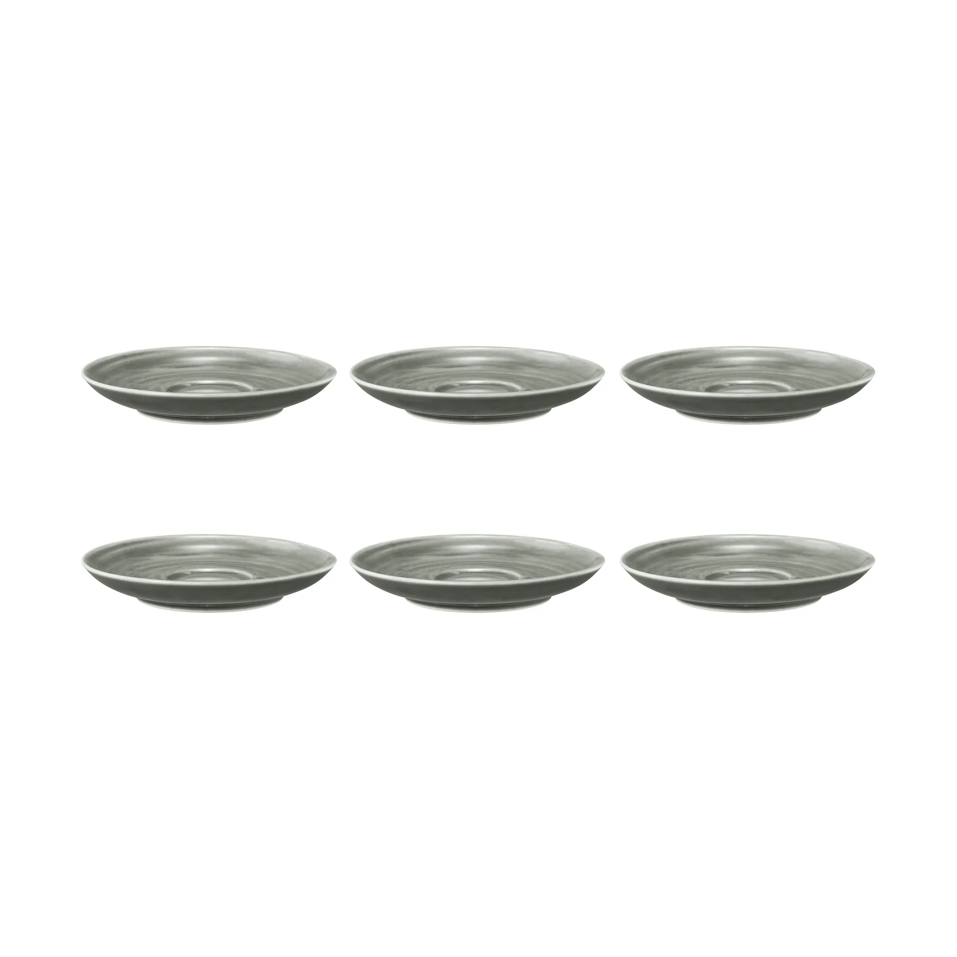Soucoupe à café Terra Ø 12 cm, lot de 6, Pearl Grey Seltmann Weiden