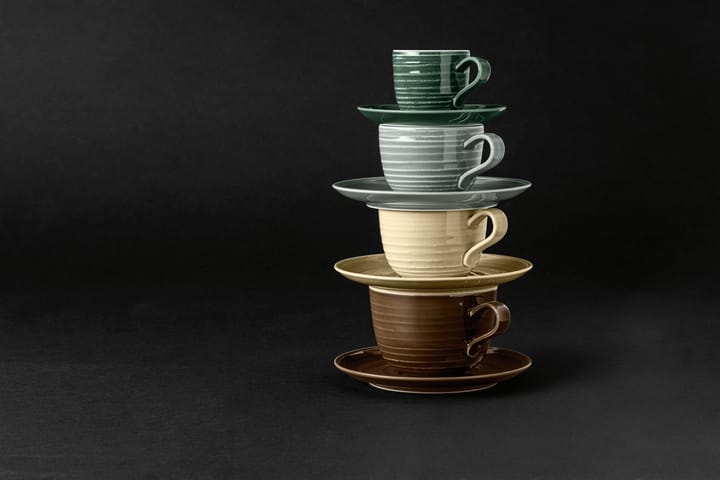 Soucoupe à café Terra Ø 12 cm, lot de 6, Pearl Grey Seltmann Weiden