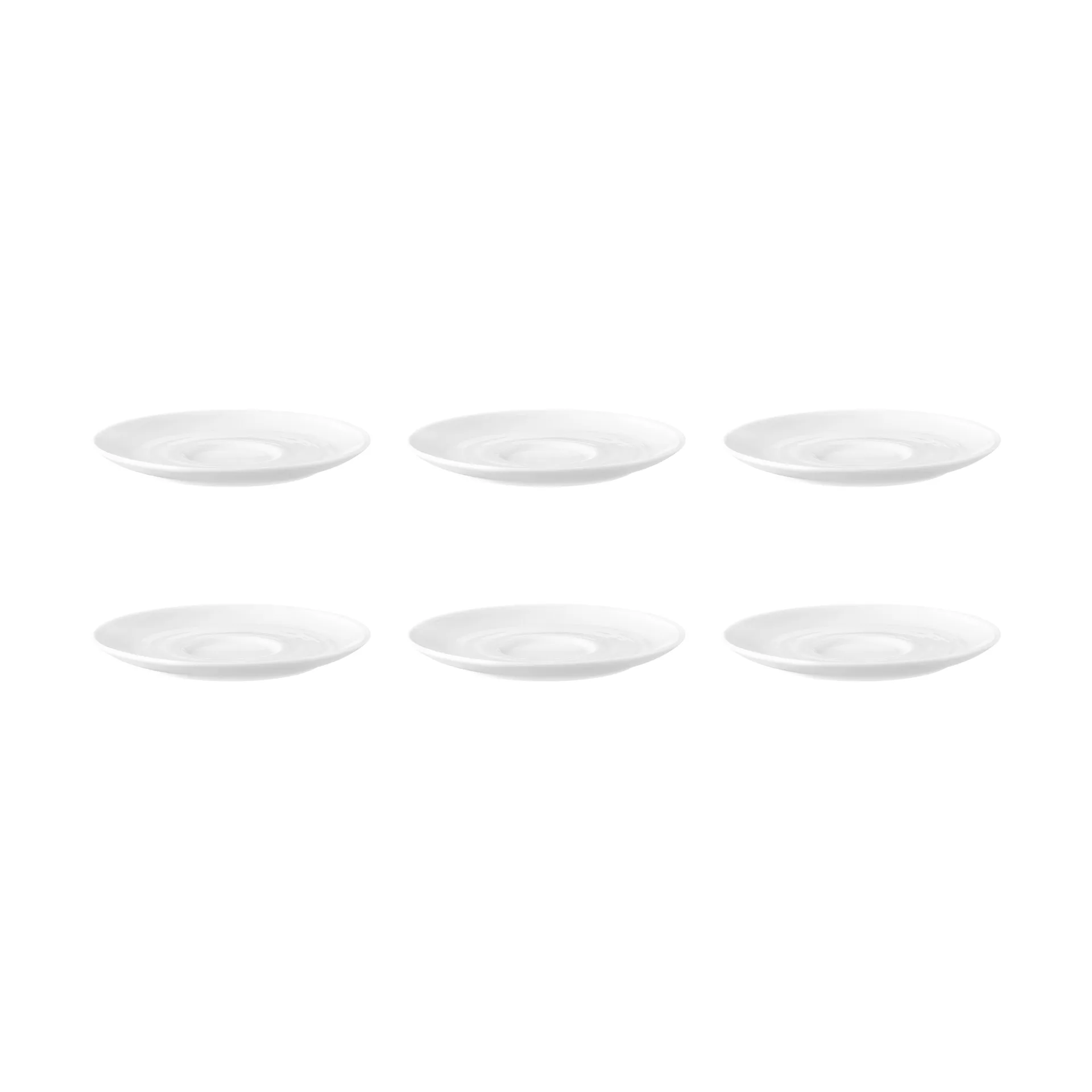 Soucoupe à café Terra Ø 16,1 cm, lot de 6, Blanc Seltmann Weiden