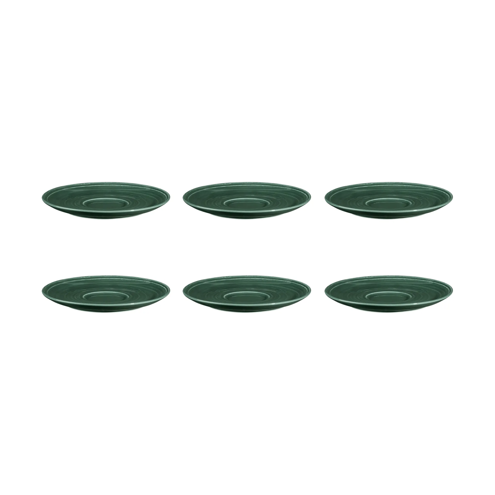 Soucoupe à café Terra Ø 16,1 cm, lot de 6, Moss Green Seltmann Weiden