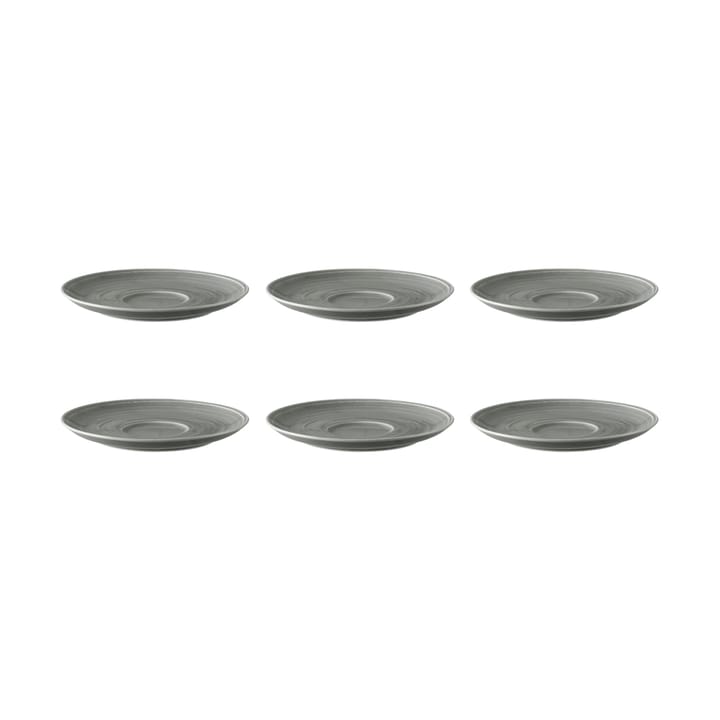 Soucoupe à café Terra Ø 16,1 cm, lot de 6 - Pearl Grey - Seltmann Weiden