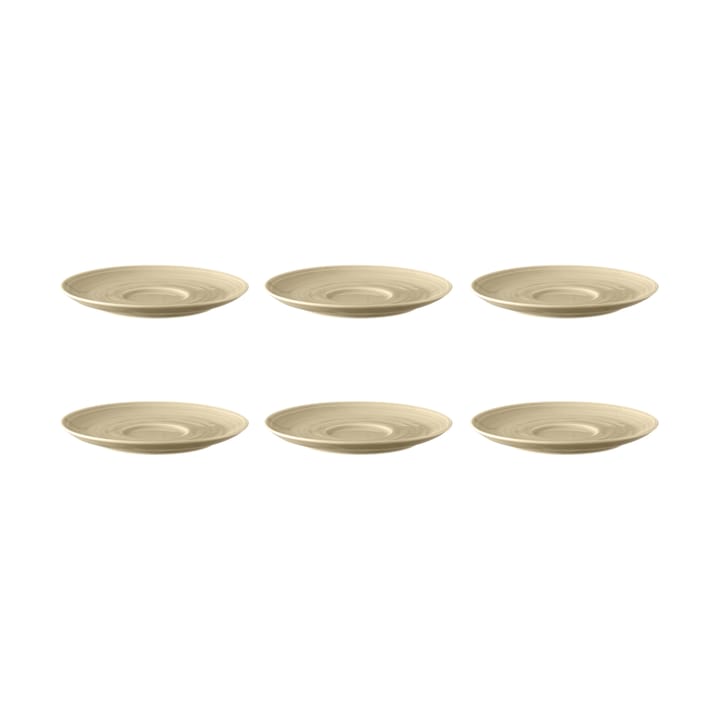 Soucoupe à café Terra Ø 16,1 cm, lot de 6 - Sand Beige - Seltmann Weiden