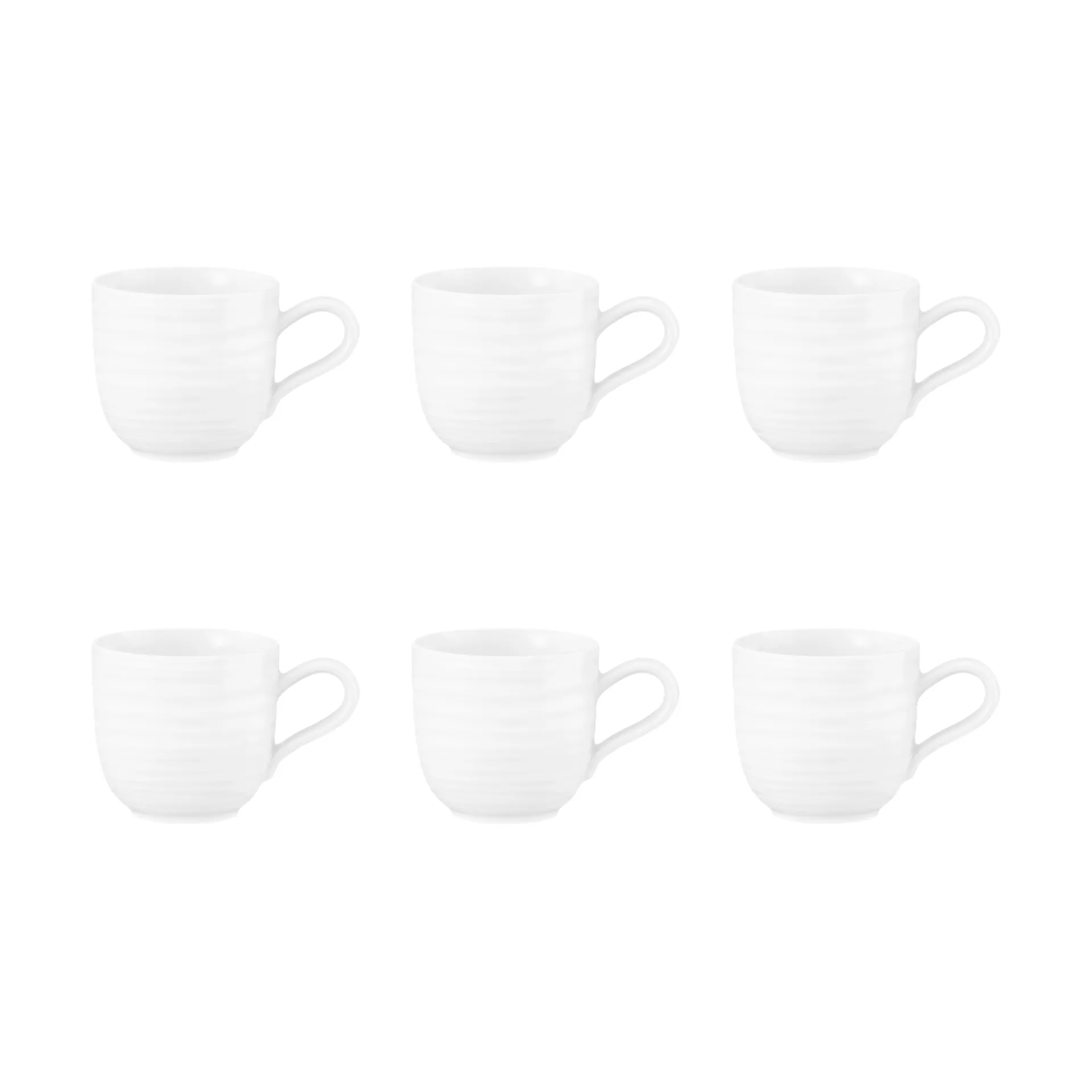 Tasse à expresso 9 cl, lot de 6, Blanc Seltmann Weiden