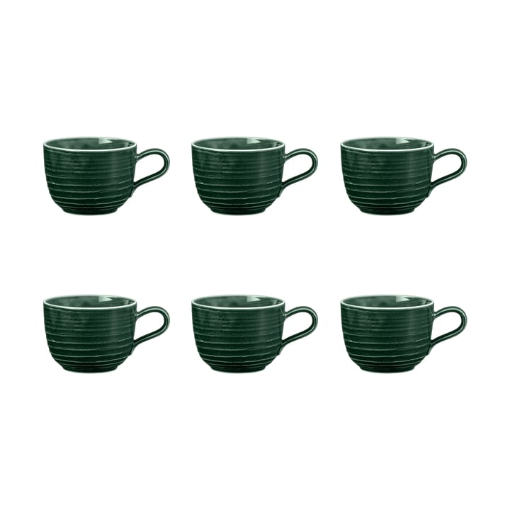 Tasse Terra 20 cl, lot de 6 - Moss Green - Seltmann Weiden