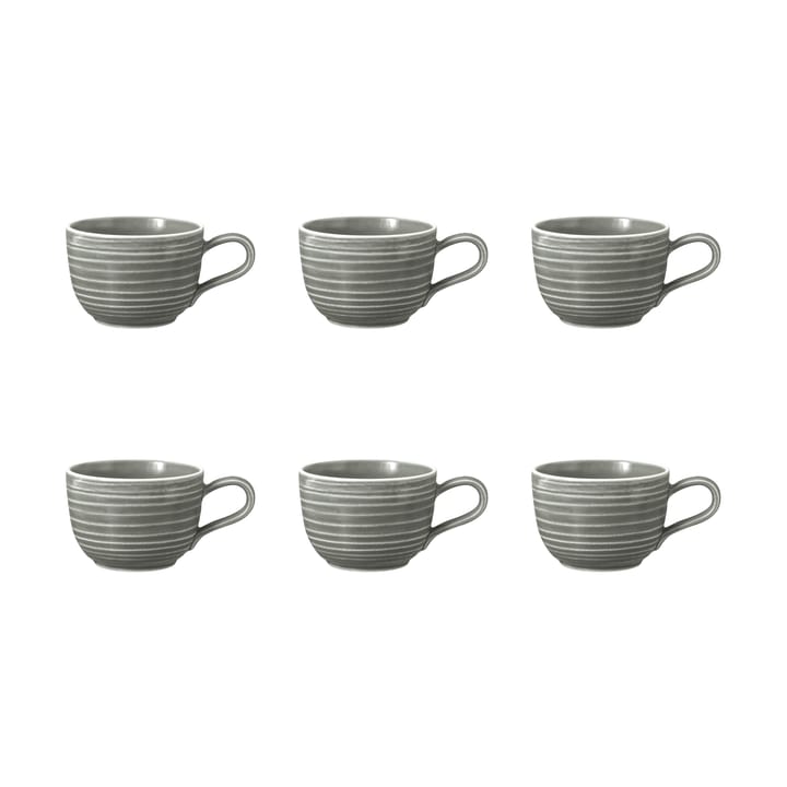 Tasse Terra 20 cl, lot de 6 - Pearl Grey - Seltmann Weiden