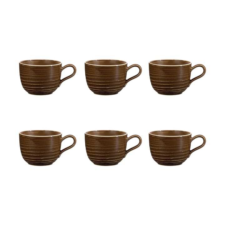 Tasse Terra 26 cl, lot de 6 - Earth Brown - Seltmann Weiden