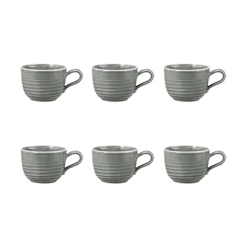 Tasse Terra 26 cl, lot de 6 - Pearl Grey - Seltmann Weiden