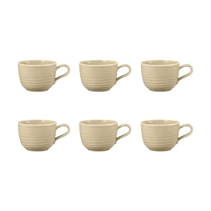 Tasse Terra 26 cl, lot de 6 - Sand Beige - Seltmann Weiden