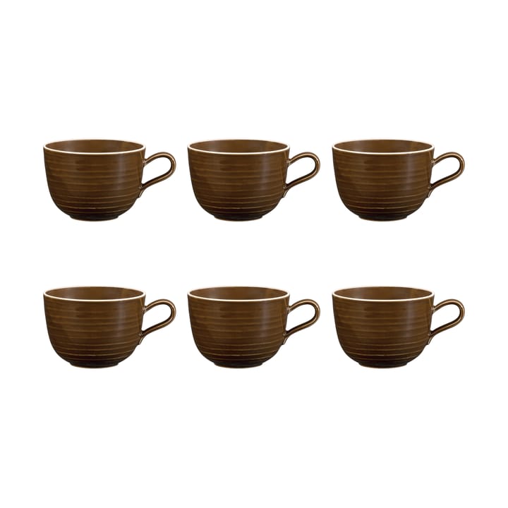 Tasse Terra 38 cl, lot de 6 - Earth Brown - Seltmann Weiden