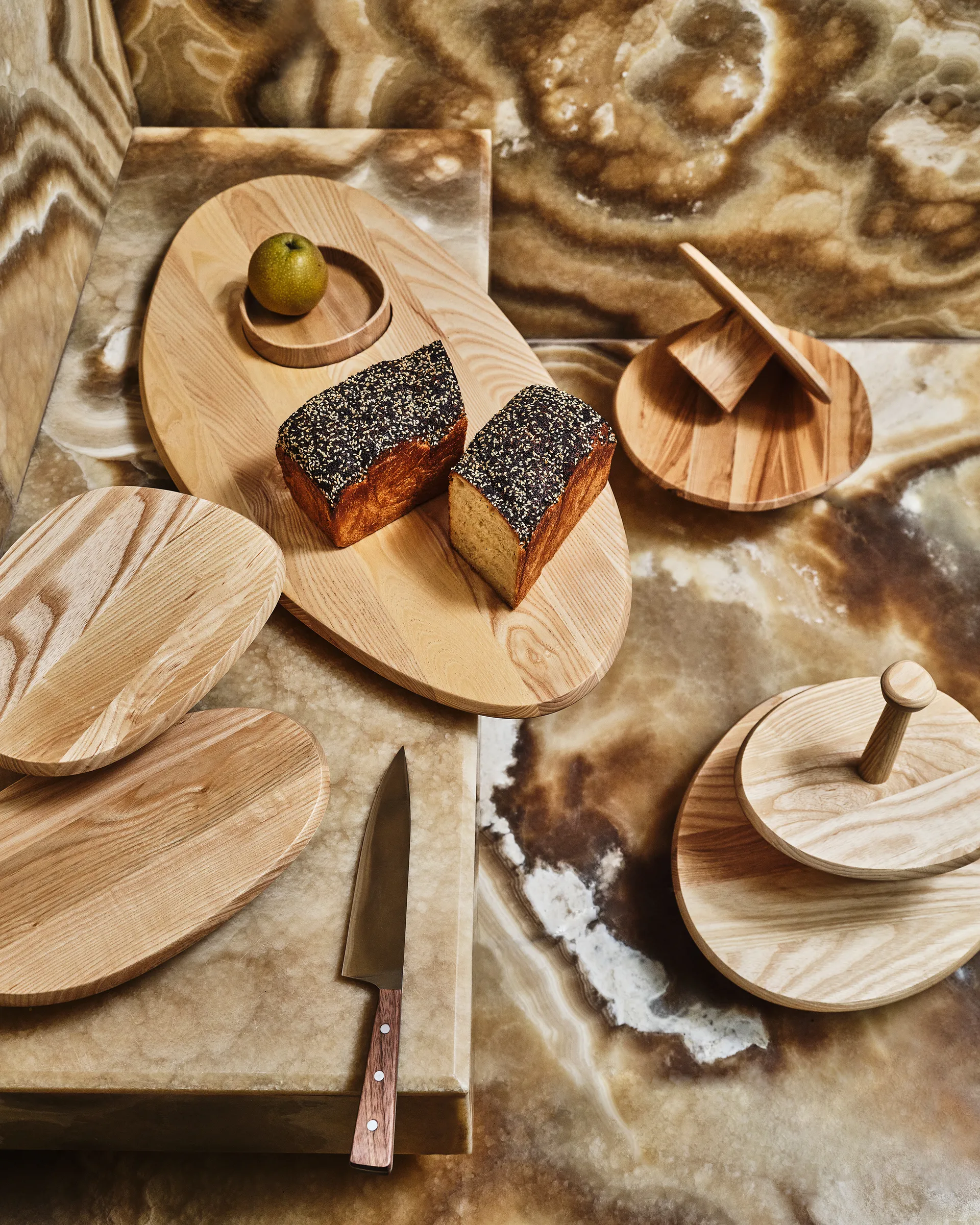 Assiette à gâteau Dune 03 23,5x29 cm, Ash Serax