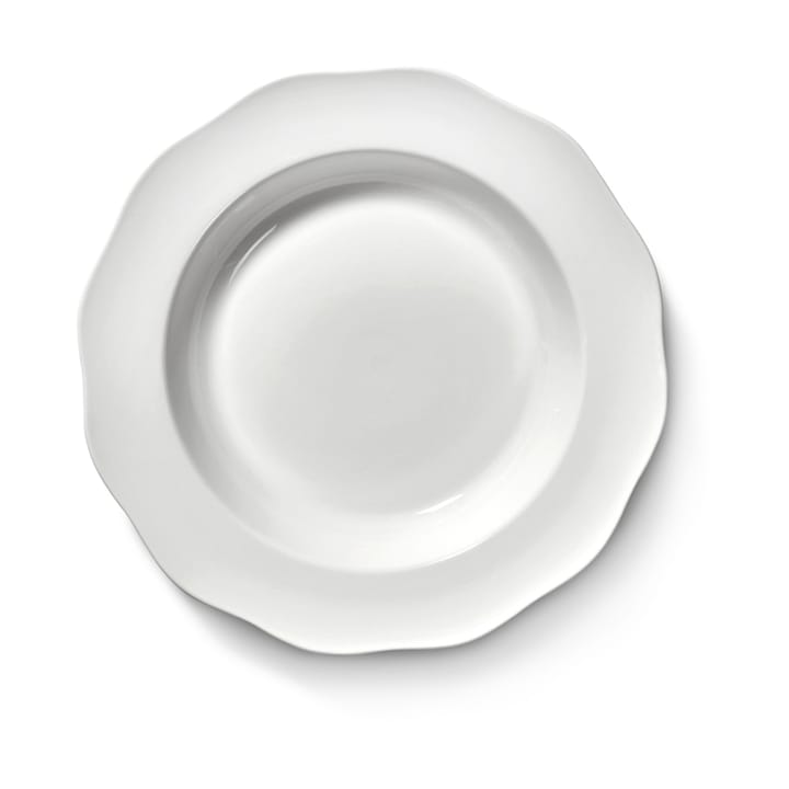 Assiette à pâtes Silhouette Ø22 cm - Blanc - Serax